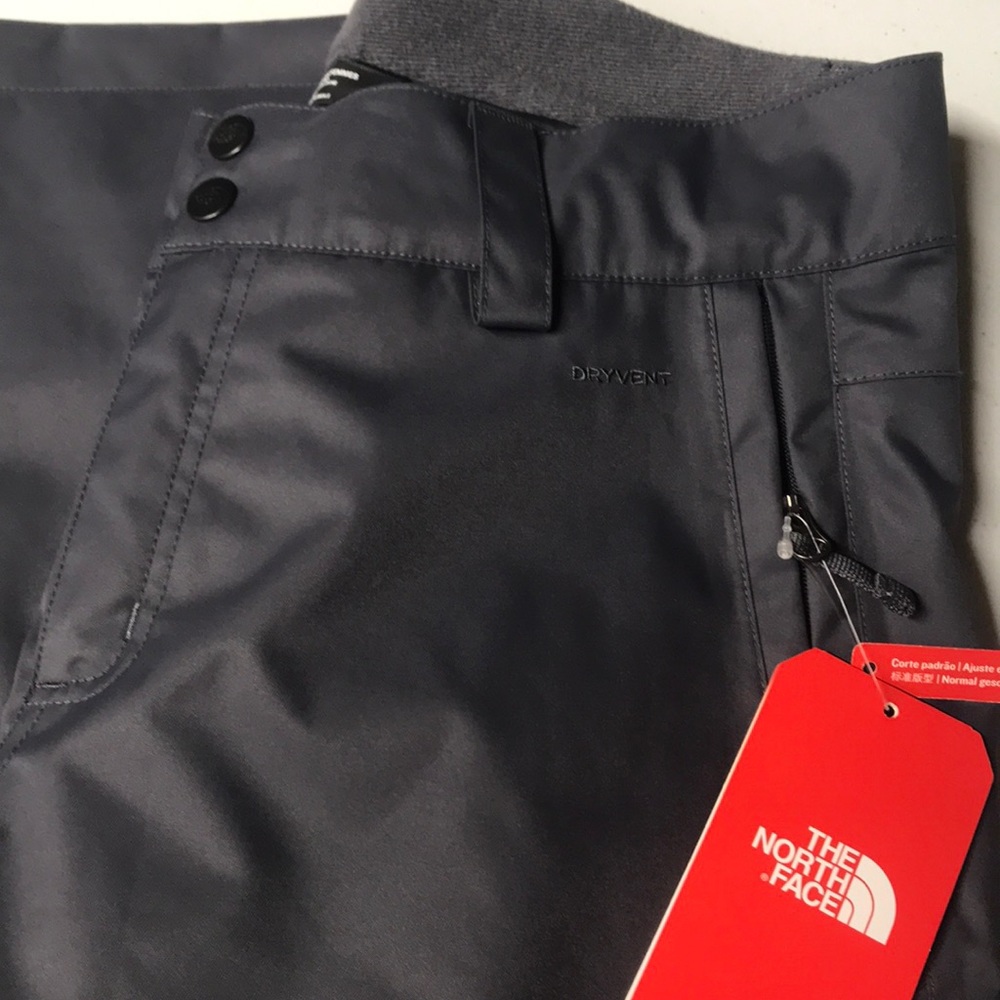 🆕 NORTH FACE Womens Gray Snow Pants NWT $100 - Picture 2 of 8